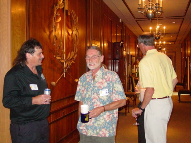 Bill Eaton, Don Jenson and a very tall Randy Ferrell